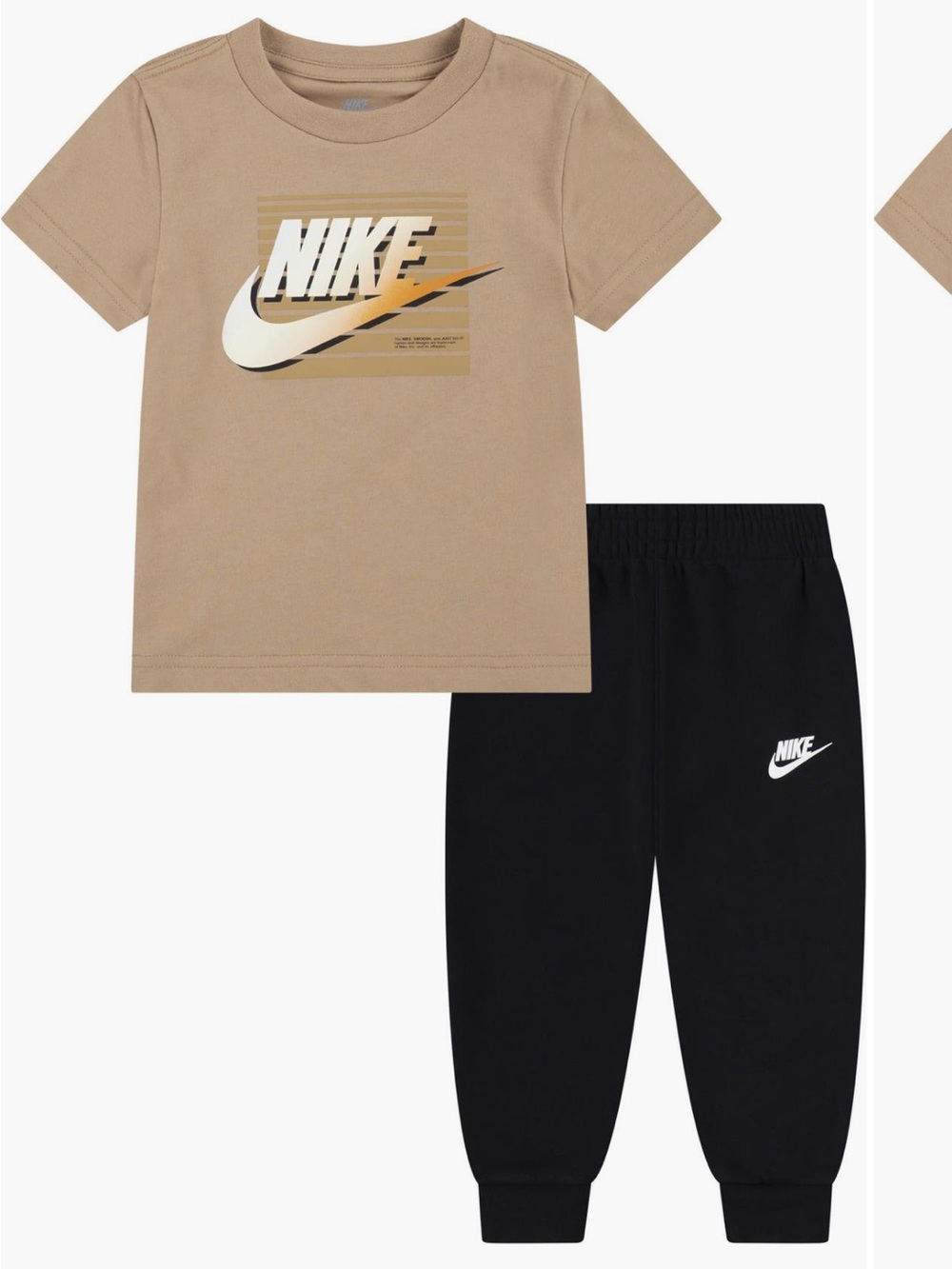 Nike Kids Futura short sleeve tee and Joggers set